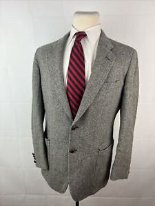 FALL/WINTER Cricketeer Men's Gray Wool Herringbone Blazer 42R $695