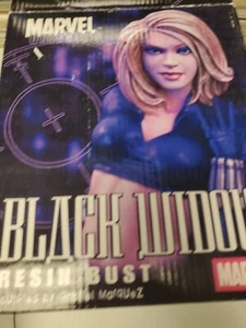 Diamond Select Marvel Universe "Black Widow" Bust Limited Ed Box Open - Picture 1 of 3