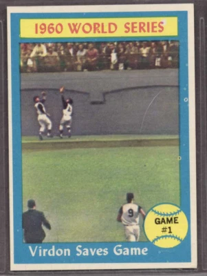 1961 Topps Set-Break No306 игра World Series 1 EX-EXMINT *JAYSACE* - Изображение 1 из 2