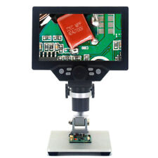 1200X Digital Mikroskop 7-Zoll LCD Dispaly 12MP Microscope Lupe Mit StäNder U3Y7