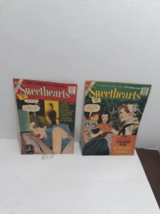 vintage sweetharts comics lot 2 july,september 1962 - Picture 1 of 16