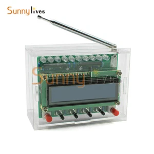 87-108MHz Electronic Digital FM Radio Kit DIY Soldering Practice Assembly Parts - Picture 1 of 23