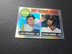 2017 Topps Heritage Chrome /568 Alex Bregman Gurriel Refractor Rookie 113 RC - Picture 1 of 2