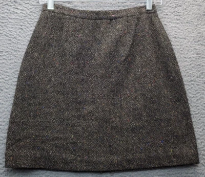 Limited America A Line Skirt Womens Size 4 Multi Tweed Lined Vented Back Zipper - Image 1 of 4