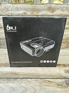 Dr. J Professional 1080p LED Full HD 7500 Lumens Projector Open Box - Picture 1 of 8