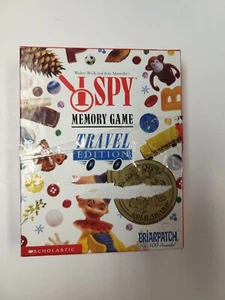 I Spy Memory Game Travel Edition Briarpatch Scholastic 2002 Box Damaged - Picture 1 of 11