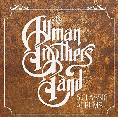 THE ALLMAN BROTHERS BAND - 5 CLASSIC ALBUMS 5 CD NEW!  - Image 1 of 1