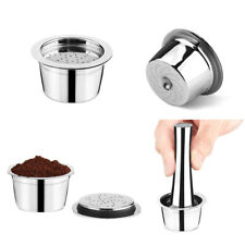 Capsule Coffee Machine Filter Reusable Coffee Capsule Cup Stainless Steel