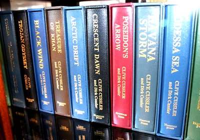 Clive Cussler Collection 10 BOOK COLLECTION SET Signed Numbered Norwood Editions - Image 1 of 4