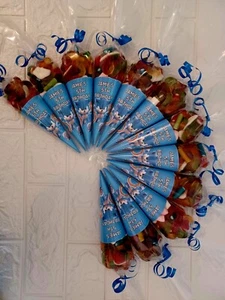 SONIC SWEET CONES X 10 , Kids PARTY Bags Gummy Sweets HALAL sutible Personalised - Picture 1 of 3