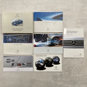 Mercedes Benz C Class Sport Coupe Owners Manual Radio Handbook Pack 2000-2004 - Picture 1 of 2