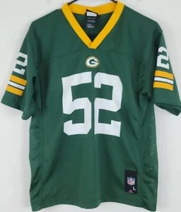 NFL Team Apparel Youth #52 Clay Matthews Green Bay Packers Jersey Size L - Picture 1 of 11
