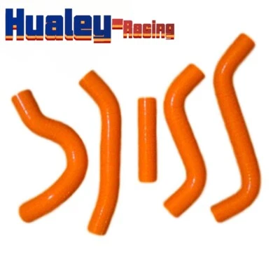 Manguera de radiador de silicona naranja para Suzuki RMZ450 2007 / 2007 Suzuki RMZ450Z Foto 1 de 3