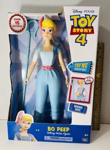 Disney Pixar Toy Story 4 Bo Peep Talking 14” Action Figure Bambola Giocattolo NUOVO RARO - Foto 1 di 2