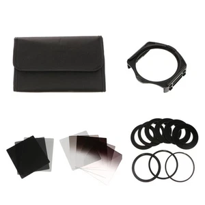 Complete ND 2 4 8 16 Filter Kit for Cokin P Holder + 9 x Adapter Ring 58mm - Picture 1 of 7