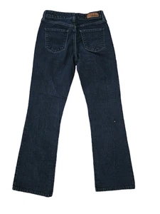 Denizen From Levis Womens Boot Cut Jeans Blue Denim High Rise Dark Wash Size 2M - Picture 1 of 6
