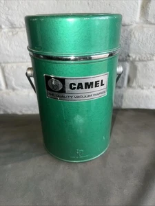 Vintage CAMEL Vacuum Bottle - Great For Camping or long drives  - Picture 1 of 18