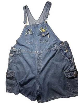 Pantalones cortos vaqueros vintage de los 90 de Disney Mickey Unltd para mujer talla grande 22-24 Foto 1 de 4