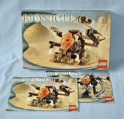 Lego Bionicle 8556 2002 vehículo Boxor y NUPARU Matoran - 100 % con 2 manuales Foto 1 de 4