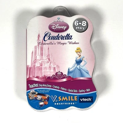 VTech VSmile Cinderella Magic Wishes Game Disney Princess Smartridge - New!  - Image 1 of 4