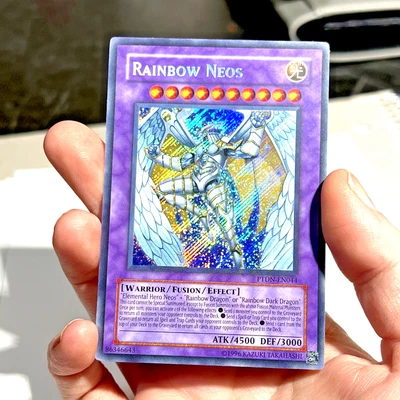 Yugioh Rainbow Neos PTDN-EN044 Near Mint Unlimited Secret Rare - Image 1 of 4
