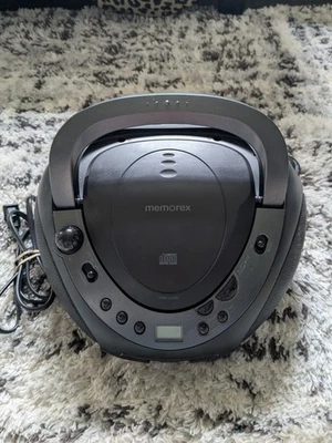 Reproductor de radio CD AM/FM Memorex MP8806 Boombox probado funcionando Foto 1 de 2