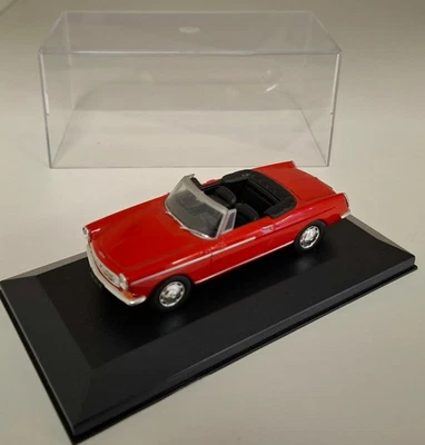Peugeot 404 cabriolet  1967 1/43 Norev Boite Vitrine - Photo 1/3