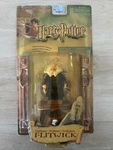 Figura de acción Harry Potter Professor Flitwick coleccionable paquete amarillo Mattel - Imagen 1 de 7