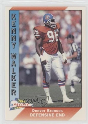 1991 Pacific Kenny Walker #578 Rookie RC - Image 1 of 2