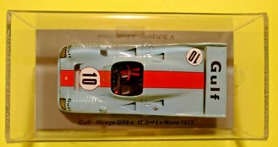 Gulf Mirage GR8 #11 1975 ganador Le Mans Spark 1:43 STME01 Schuppan Foto 1 de 4