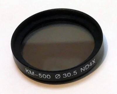 Kalimar ND4X KM-500 30.5mm Filter for 500mm f8 Mirror lens Samyang ND  rear - Image 1 of 4
