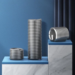 Edelstahl Spiraldraht Spiralgewindeeinsätze M1,6 M2 M2,5 M3 M4-M24 - Bild 1 von 6