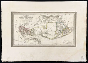 1827 - Afrika, Sudan, Niger landkarte Antik von Vivien - Bild 1 von 5