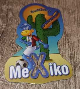 Danone - Fruchtzwerge Magnet WM - Fussball "Mexiko" Kühlschrankmagnet - Bild 1 von 1