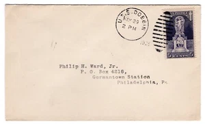 #628 Ericsson Memorial 1926 FDC U/O U.S.S. Dobbin Naval Cancel - Philip Ward - Picture 1 of 2