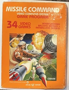 Missile Command Atari CX2638 Video Game Complete (1981) - BOX NEVER OPENED - Picture 1 of 8