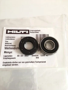 Original Rotor Bearing + Shaft Oil Seal HILTI TE70 TE80 ATC AVR #234199 #366198 - Picture 1 of 3