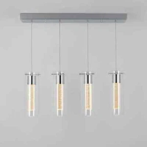 NEW Artika Essence 27-Watt Chrome Integrated LED Pendant - Picture 1 of 3