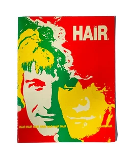 HAIR 1969 Movie Program Hippies United Artists Book - Picture 1 of 9