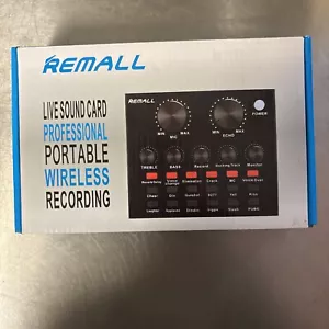 Remall Professional Wireless Live Sound Card - Picture 1 of 6