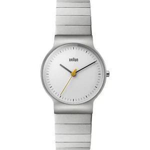 Braun Damas Reloj Delgado Esfera Blanca Pulsera Acero Inoxidable BN0211SLBTL - Imagen 1 de 7