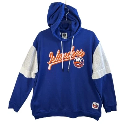 Pulôver moletom com capuz NHL New York Islanders vestuário de fã de hóquei M - Imagem 1 de 4