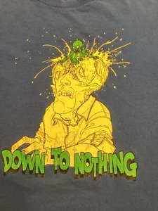 Vintage Down To Nothing DTN RVA Hardcore Punk Shirt Size S FOTL - Picture 1 of 3