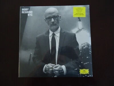 Moby Resound NYC [кристально прозрачный 2 LP] LP (2023) новый прозрачный винил - Изображение 1 из 4