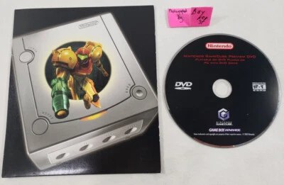 任天堂 GameCube 预览 DVD 促销预发布促销光盘 Metroid Prime Mario — 第 1/3 张图片