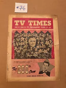 1961 TV Times Anglia regional listings magazine Vol 271 Bruce Forsyth cover - Picture 1 of 4