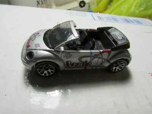 Matchbox Concept 1 convertible Volkswagen Beetle Silver Car - Picture 1 of 1