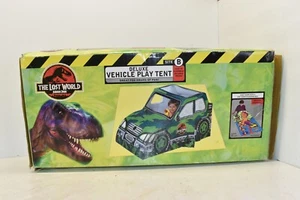 Vintage Jurassic Park The Lost World Toy Kids deluxe Vehicle Play tent 1997 RARE - Picture 1 of 5