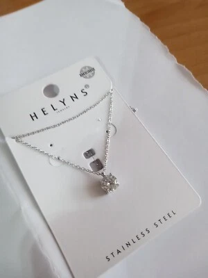 M268 Caterina Punto Luce Argento 6mm Quadrato Elegante Cerimonia  luccicante - Immagine 1 di 4