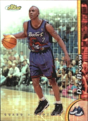 1998-99 Finest No Protectors Refractors #153 Dee Brown - NM-MT - Image 1 of 2